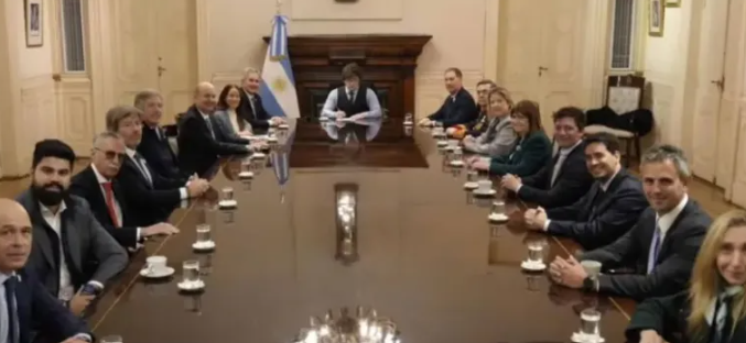 milei y su gabinete
